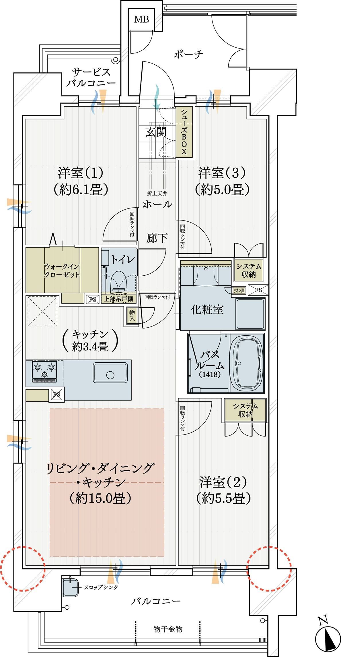 Atype間取り図