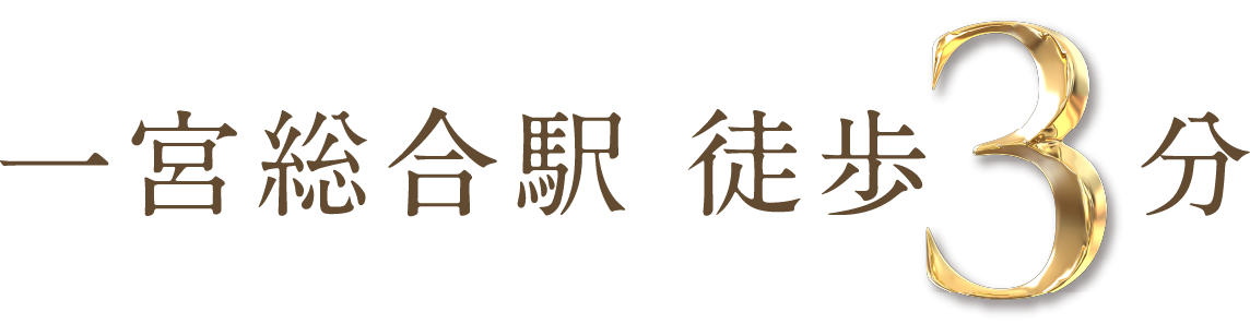 一宮総合駅 徒歩3分