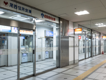 一宮駅構内ATMコーナー