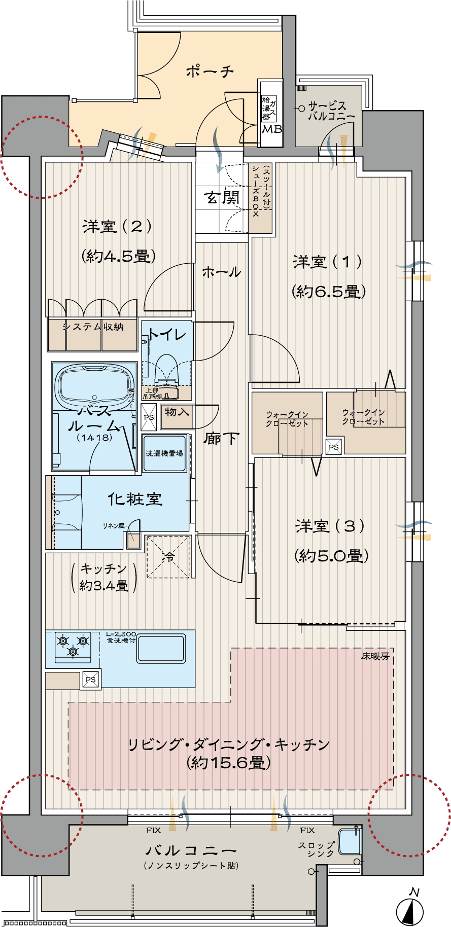 Cタイプ間取り図