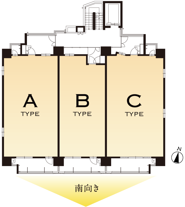 フロアタイプ表