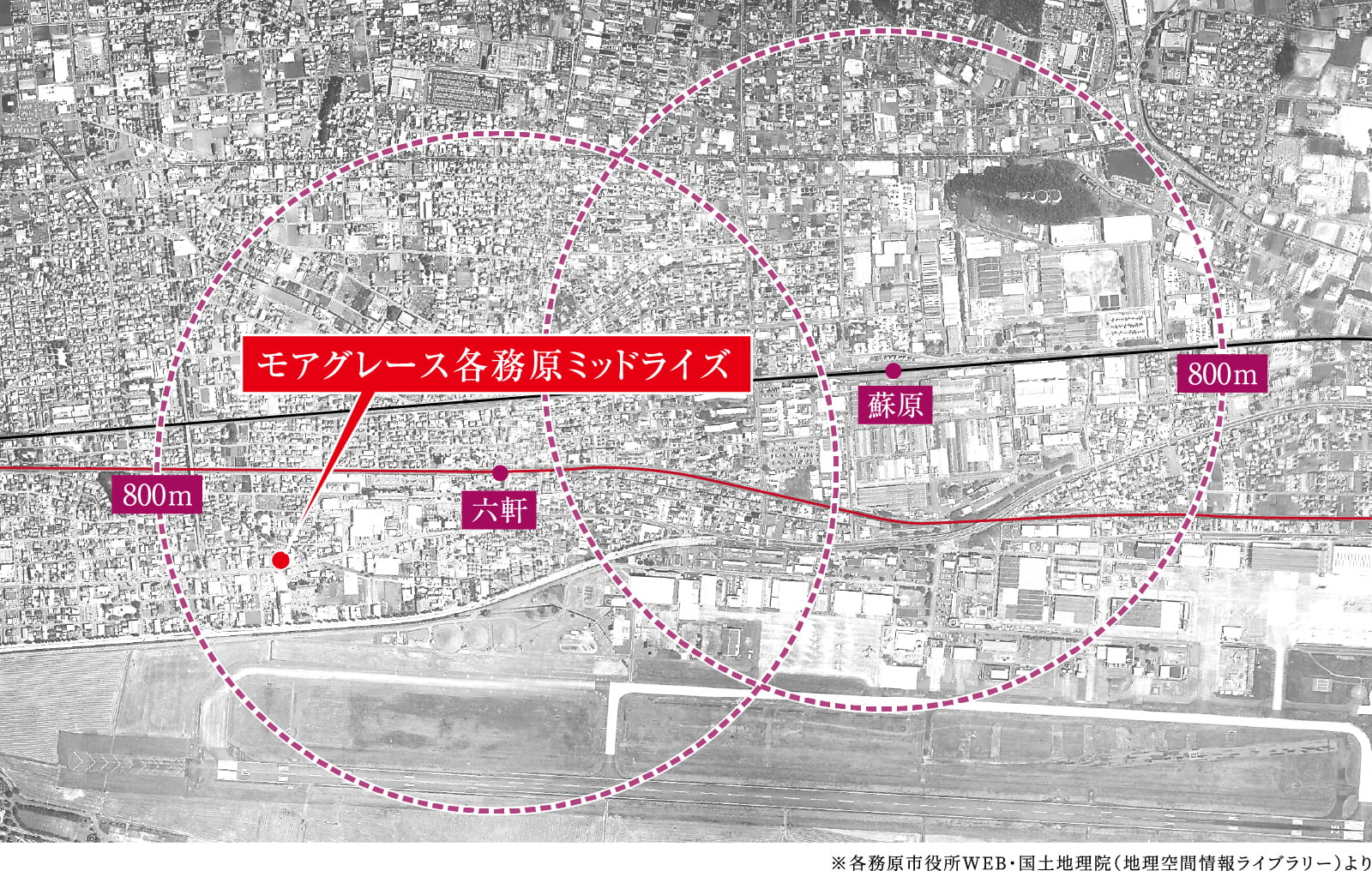 ※各務原市役所WEB・国土地理院（地理空間情報ライブラリー）より