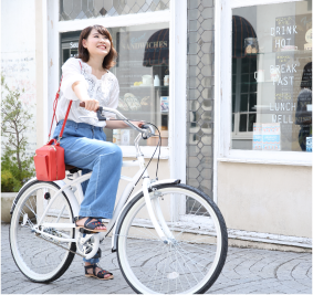 屋内自転車置場、屋根付自転車置場、屋内バイク置場・屋内ミニバイク置場
