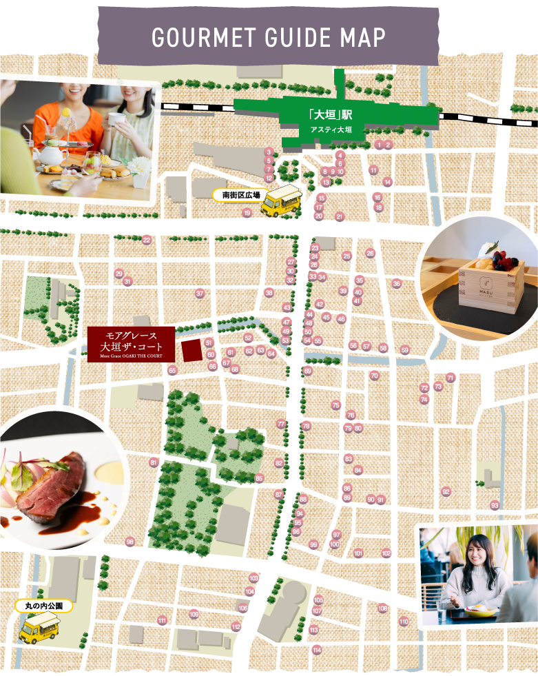 GOURMET MAP