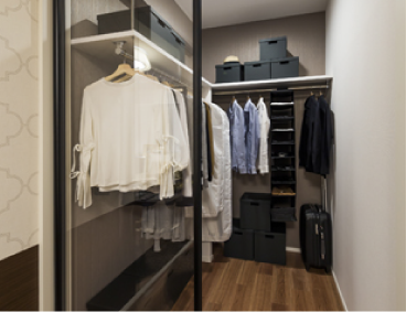 全邸ウォークインクローゼット