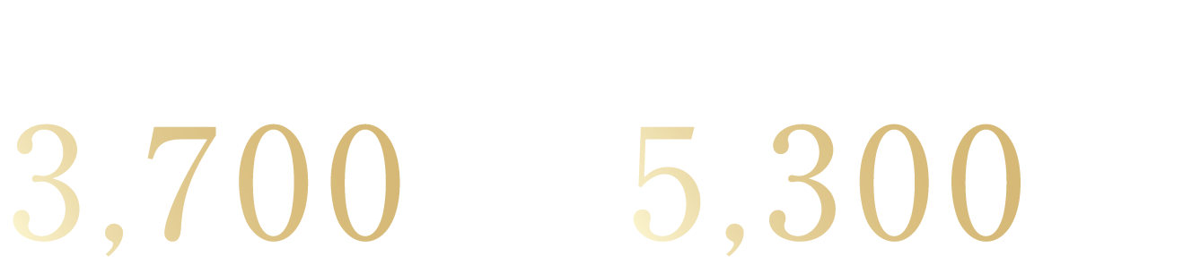 3LDK 72㎡超 3,700万円台～|4LDK 85㎡超 5,300万円台
